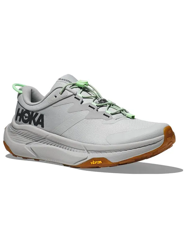 Кроссовки transport 'harbor mist lime glow' Hoka One One — изображение 3 из 4, зеленый
