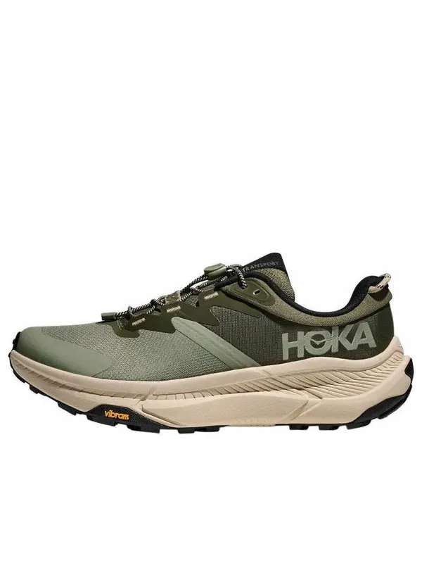Кроссовки transport Hoka One One — изображение 1 из 4, зеленый