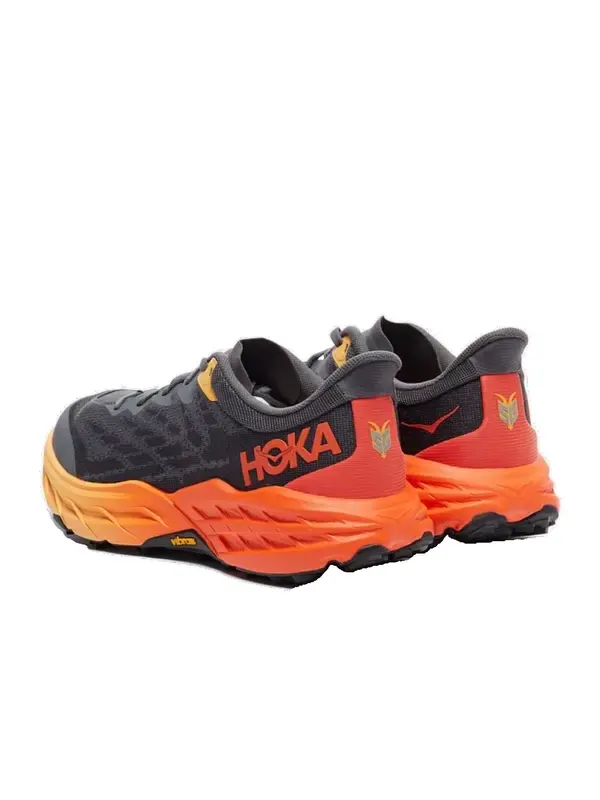 Кроссовки speedgoat 5 'dark grey orange' Hoka One One — изображение 4 из 4, темный серый/оранжевый