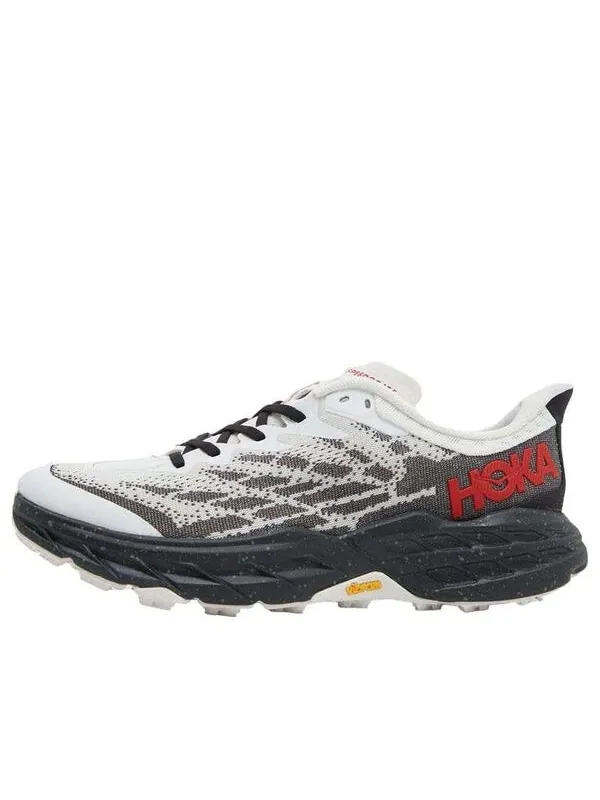 Кроссовки speedgoat 5 'black red grey' Hoka One One — изображение 1 из 4, белый/черный/черный