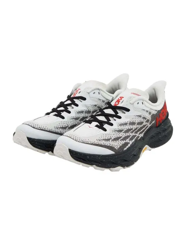 Кроссовки speedgoat 5 'black red grey' Hoka One One — изображение 2 из 4, белый/черный/черный