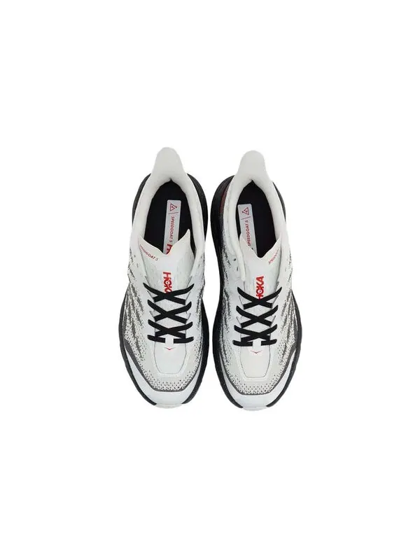 Кроссовки speedgoat 5 'black red grey' Hoka One One — изображение 3 из 4, белый/черный/черный