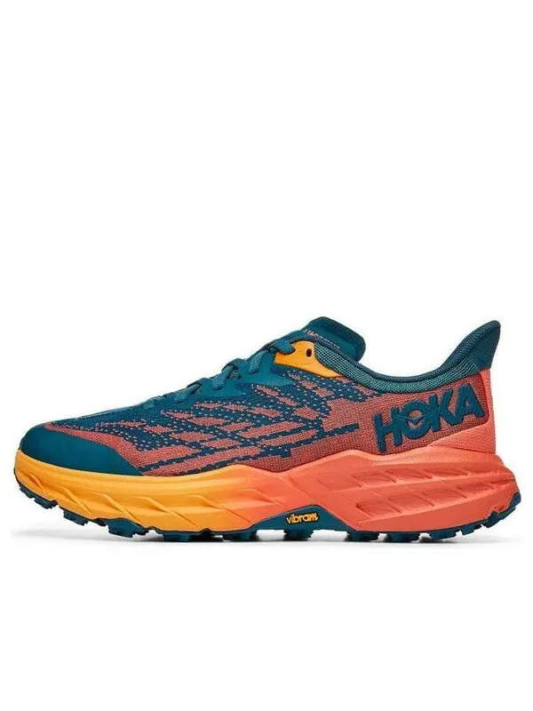 Кроссовки speedgoat 5 'blue coral camellia' Hoka One One — изображение 1 из 4, синий