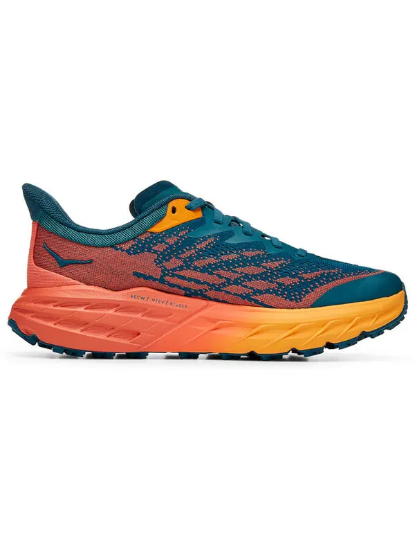Кроссовки speedgoat 5 'blue coral camellia' Hoka One One — изображение 2 из 4, синий