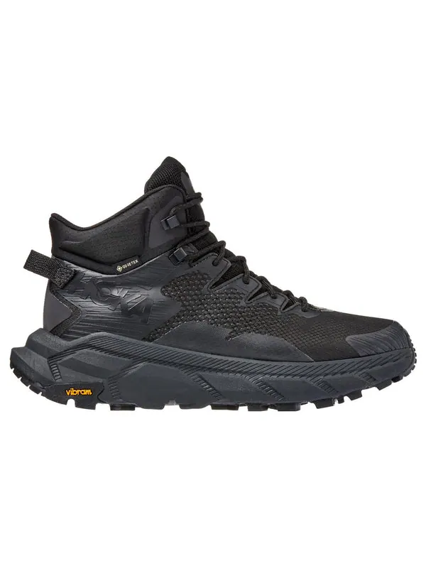 Кроссовки trail code gtx 'black raven' Hoka One One — изображение 3 из 4, черный/оранжевый