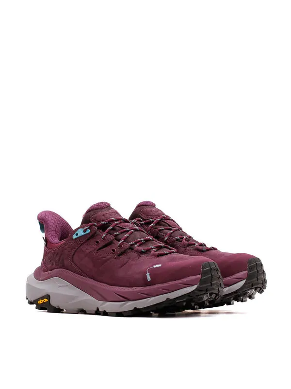 Кроссовки kaha 2 low gore-tex 'grape wine' Hoka One One — изображение 3 из 4, фиолетовый/серый