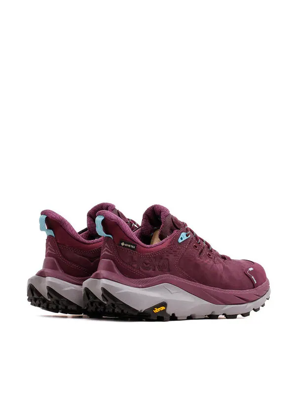 Кроссовки kaha 2 low gore-tex 'grape wine' Hoka One One — изображение 4 из 4, фиолетовый/серый