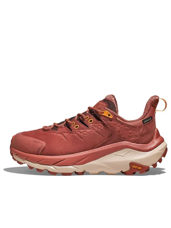 Кроссовки kaha 2 low gore-tex 'hot sauce' Hoka One One — изображение 1 из 4, песочный