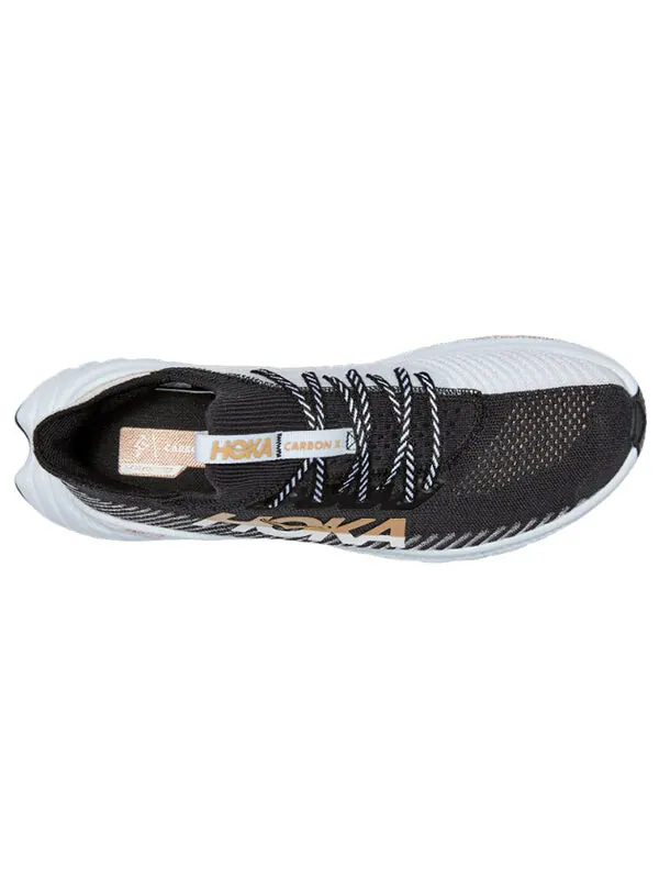 Кроссовки carbon x 3 'black peach' Hoka One One — изображение 3 из 4, черный/белый