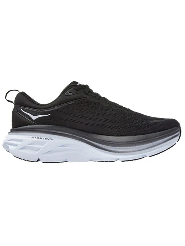 Кроссовки bondi 8 'black white' Hoka One One — изображение 3 из 4, черный/белый