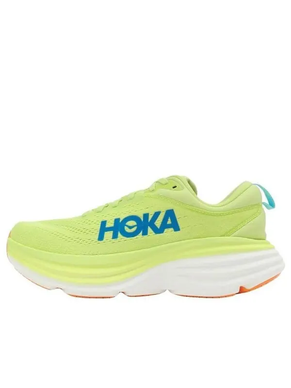 Кроссовки bondi 8 'lettuce solar flare' Hoka One One — изображение 1 из 4, солнечный оранжевый