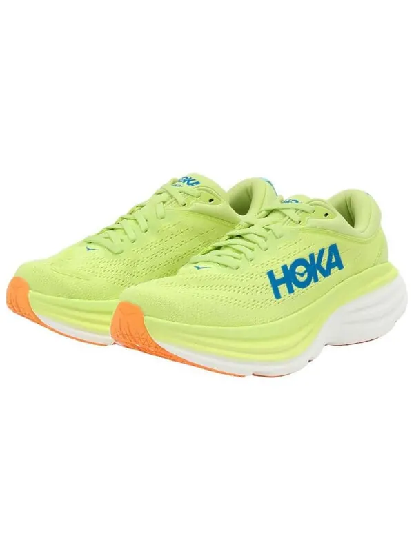 Кроссовки bondi 8 'lettuce solar flare' Hoka One One — изображение 3 из 4, солнечный оранжевый
