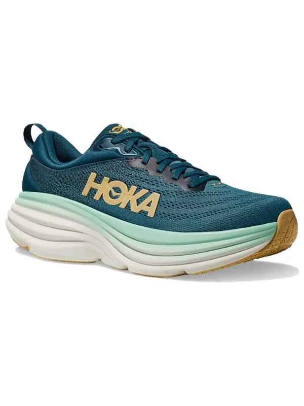 Кроссовки bondi 8 'midnight ocean' Hoka One One — изображение 3 из 4, серый