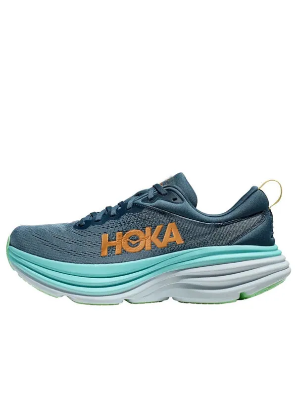 Кроссовки bondi 8 'real teal shadow' Hoka One One — изображение 1 из 4, серый