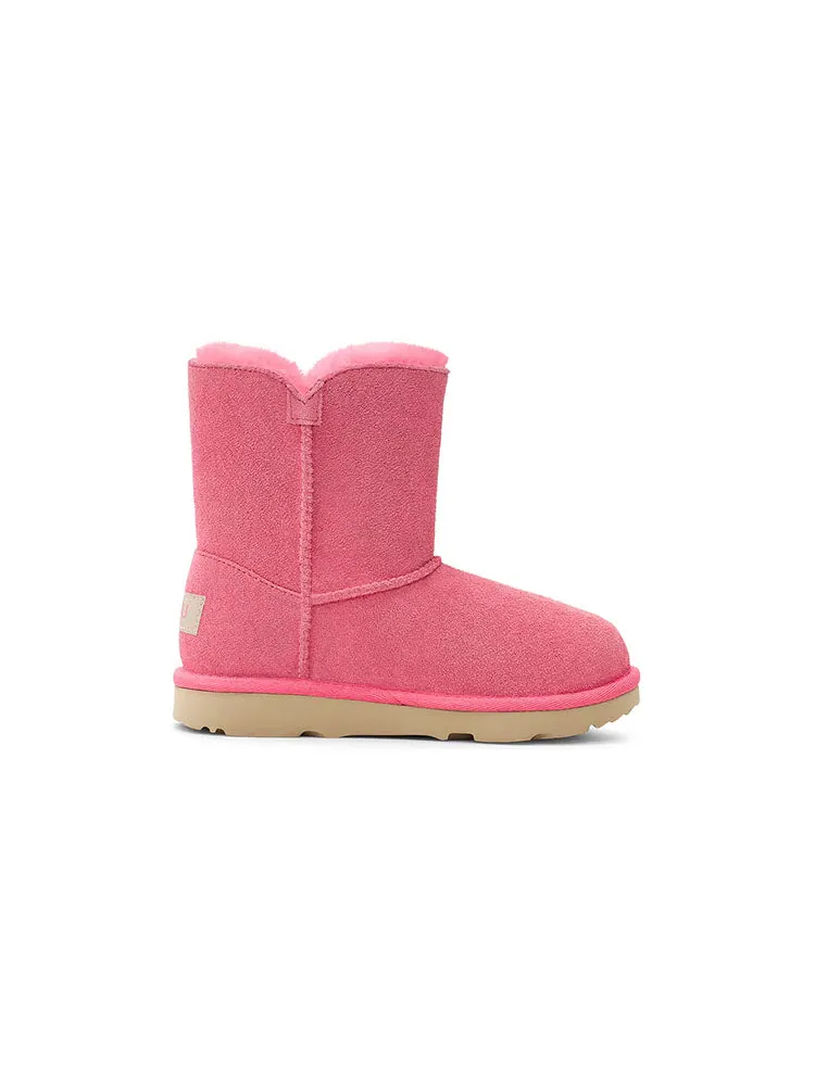 Зимние ботинки UGG Bailey Zip Short Pink — изображение 2 из 6, розовый