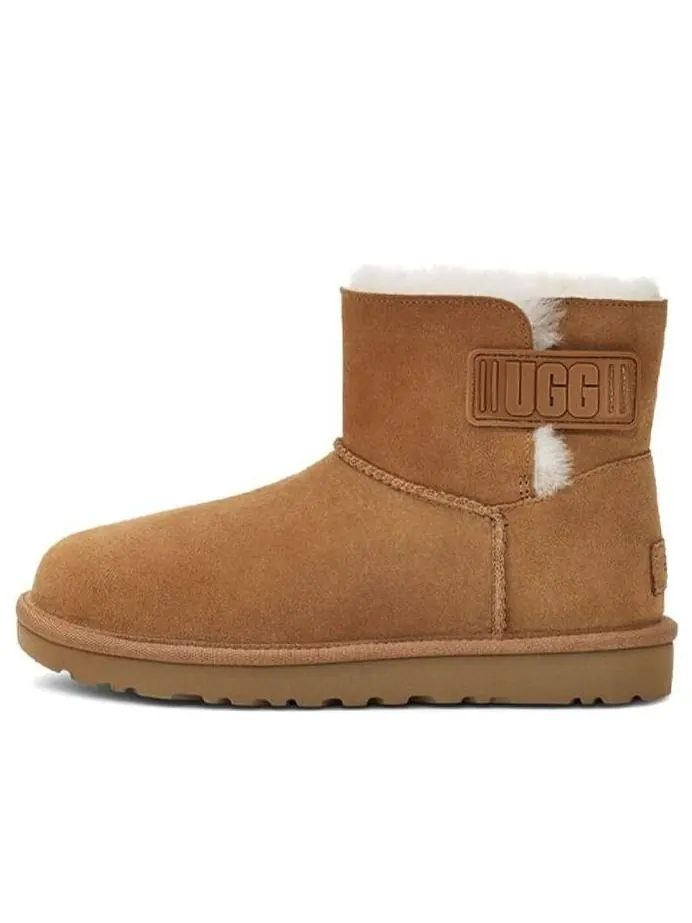 Ботинки зимние UGG WMNS Mini Bailey — изображение 1 из 7, коричневый