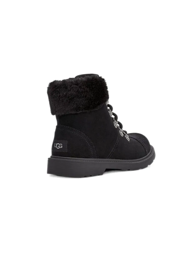 Зимние ботинки UGG Azell Hiker Weather 'Black' — изображение 4 из 6, черный