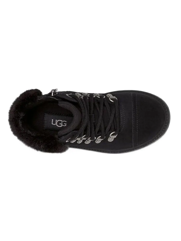 Зимние ботинки UGG Azell Hiker Weather 'Black' — изображение 5 из 6, черный