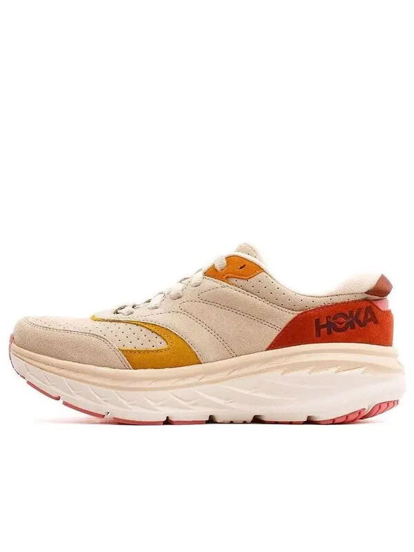 Кроссовки bondi l suede 'shifting sand' Hoka One One — изображение 1 из 4, песочный/мульти