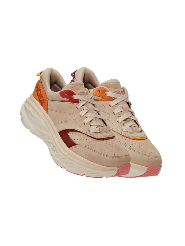 Кроссовки bondi l suede 'shifting sand' Hoka One One — изображение 3 из 4, песочный/мульти