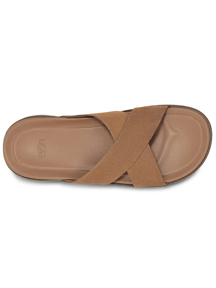 Шлепанцы UGG Wainscott Slide 'Chestnut' — изображение 4 из 5, бежевый