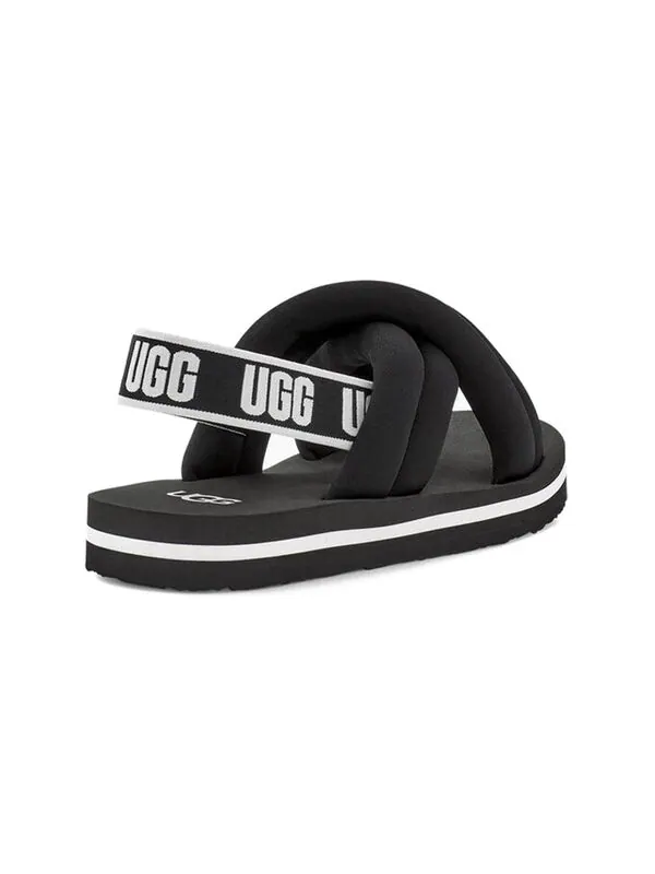 Тапочки everlee слайд Ugg — изображение 4 из 4, черный/белый