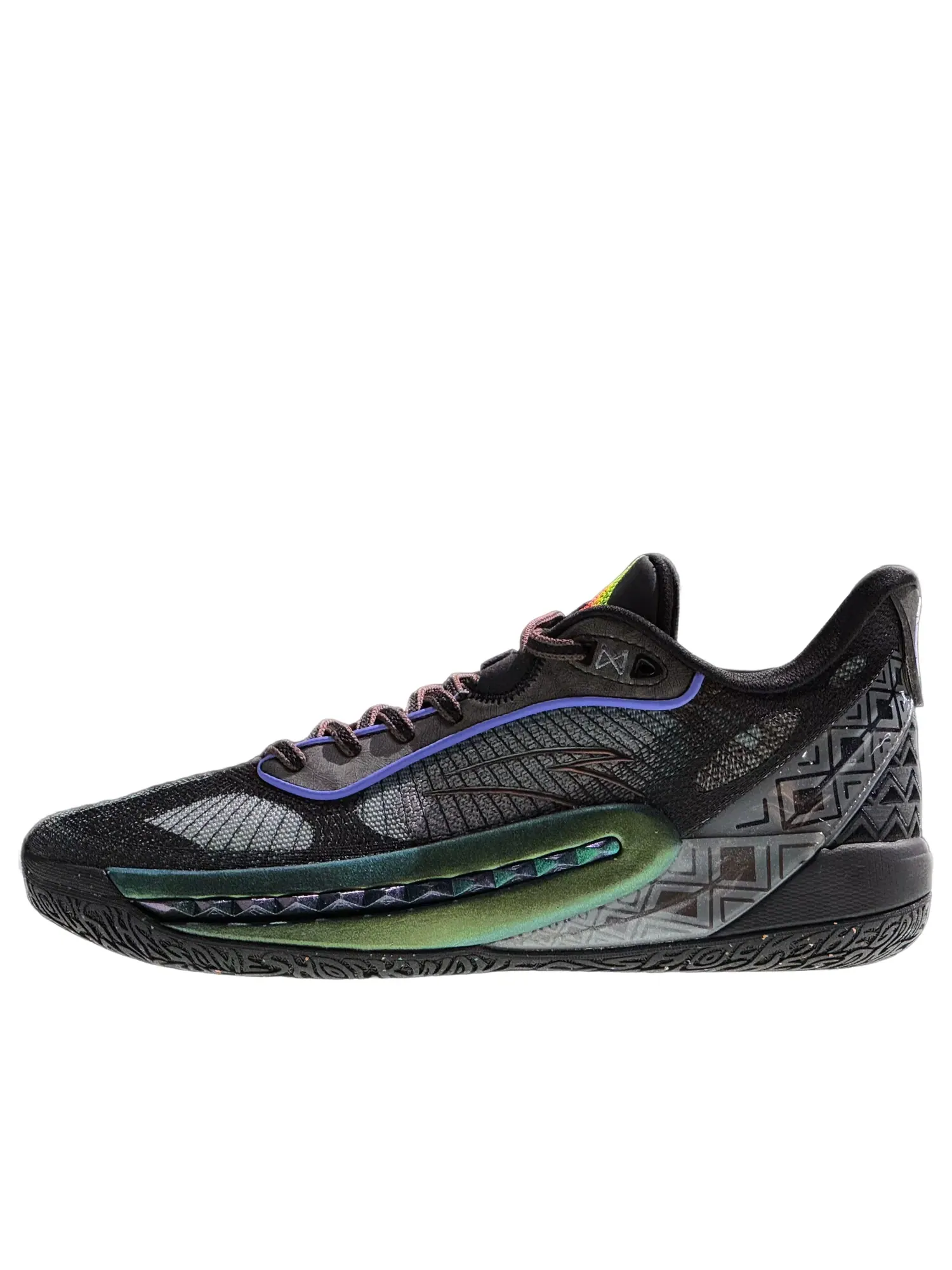 Мужские кроссовки для баскетбола с моделью Shock Wave 6 Pro 'Scarabs' ANTA — изображение 1 из 4, серый
