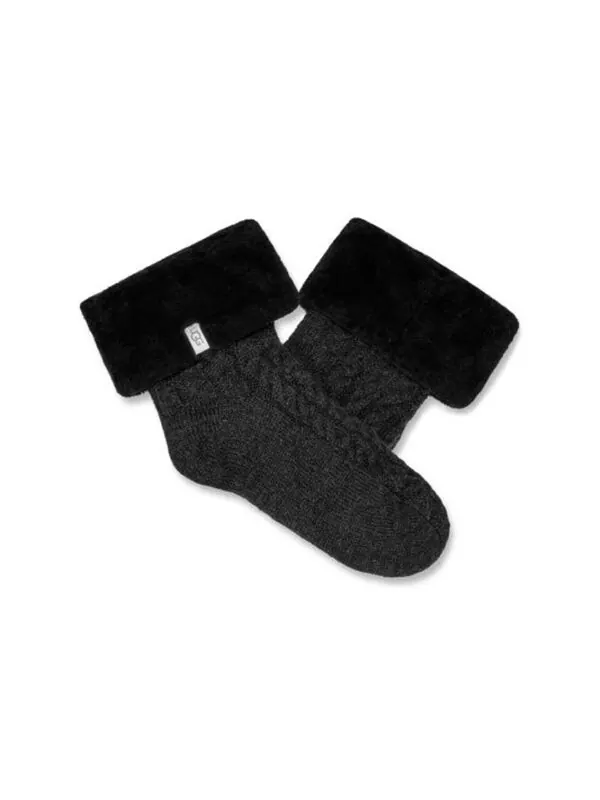 Ботинки зимние UGG Drizlita с мехом — изображение 4 из 4, черный