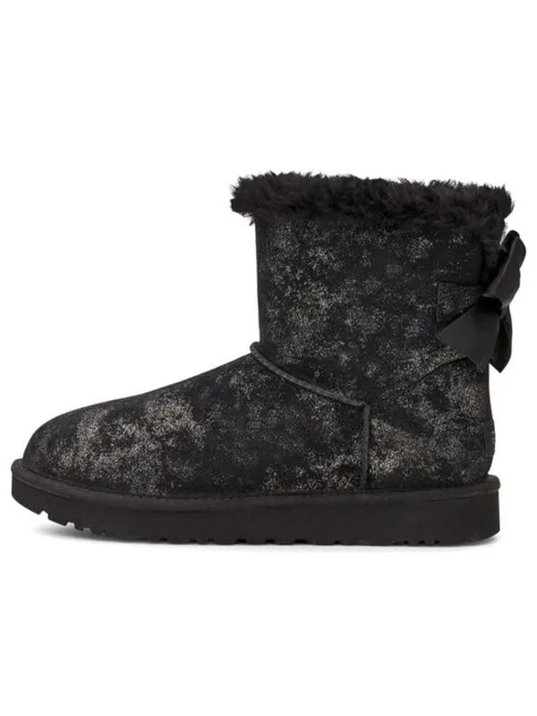 Кроссовки мини bailey bow glimmer Ugg — изображение 1 из 4, черный