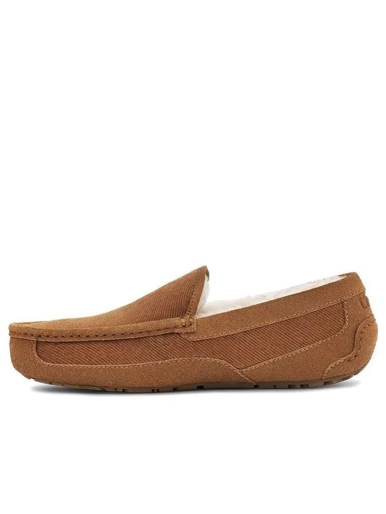Кроссовки UGG Ascot Corduroy II 'Chestnut' — изображение 1 из 6, коричневый