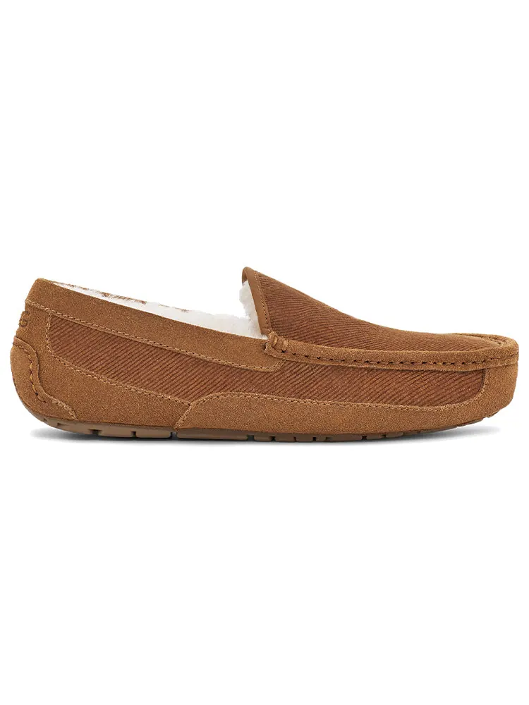 Кроссовки UGG Ascot Corduroy II 'Chestnut' — изображение 2 из 6, коричневый