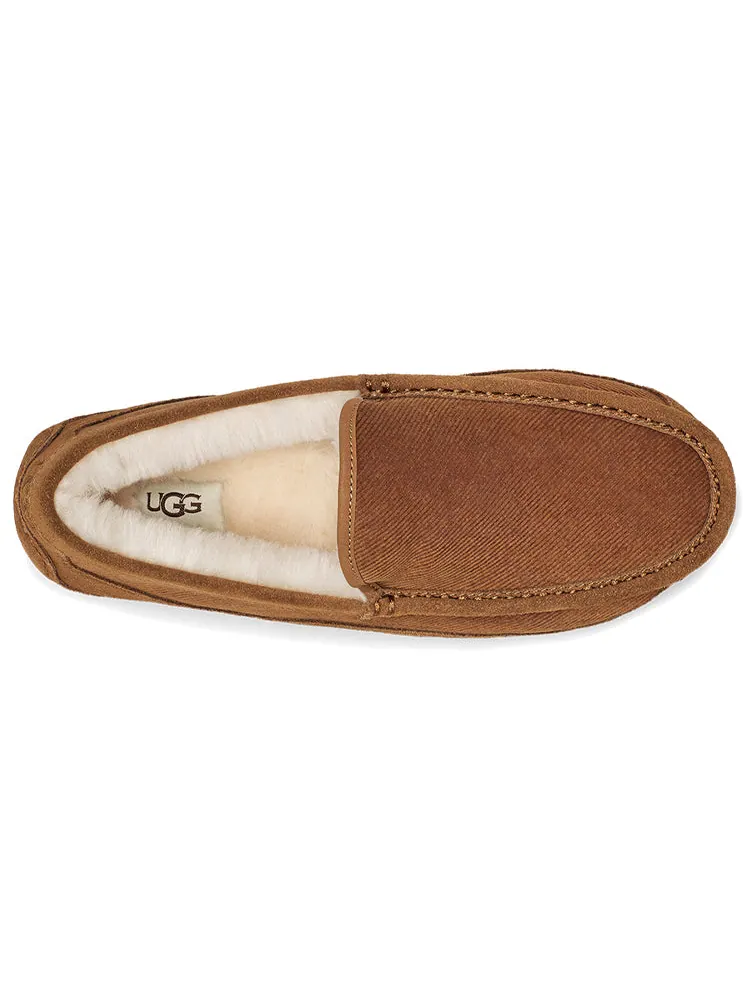 Кроссовки UGG Ascot Corduroy II 'Chestnut' — изображение 4 из 6, коричневый