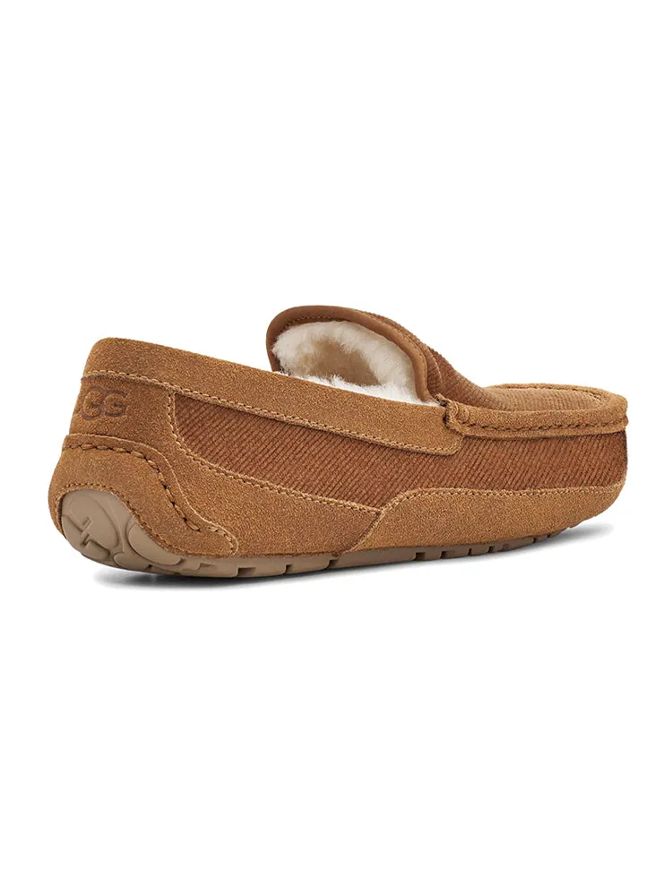 Кроссовки UGG Ascot Corduroy II 'Chestnut' — изображение 5 из 6, коричневый
