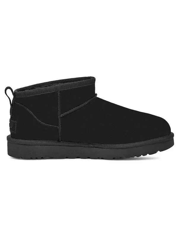 Кроссовки классические ультра мини сломанный логотип Ugg — изображение 3 из 4, черный/белый