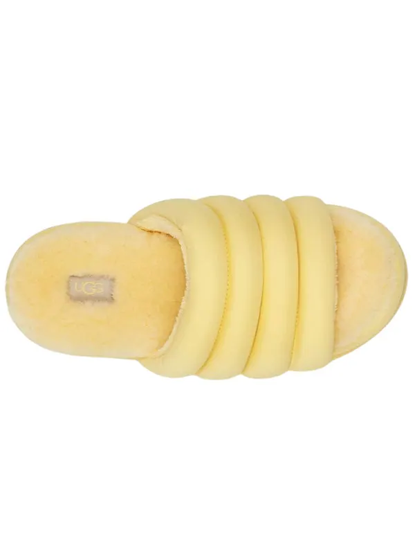 Тапочки maxi slide 'yellow' Ugg — изображение 4 из 4, желтый