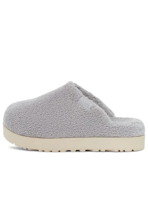 Тапочки fluff yeah slide 'metallic grey' Ugg — изображение 1 из 4, серый