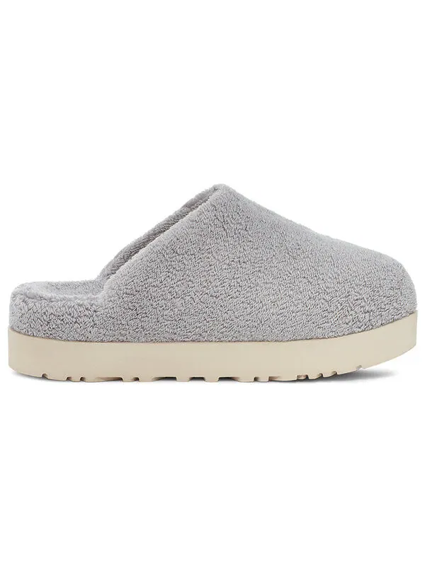 Тапочки fluff yeah slide 'metallic grey' Ugg — изображение 2 из 4, серый