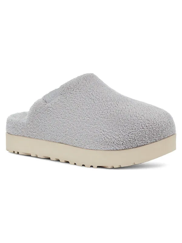 Тапочки fluff yeah slide 'metallic grey' Ugg — изображение 3 из 4, серый