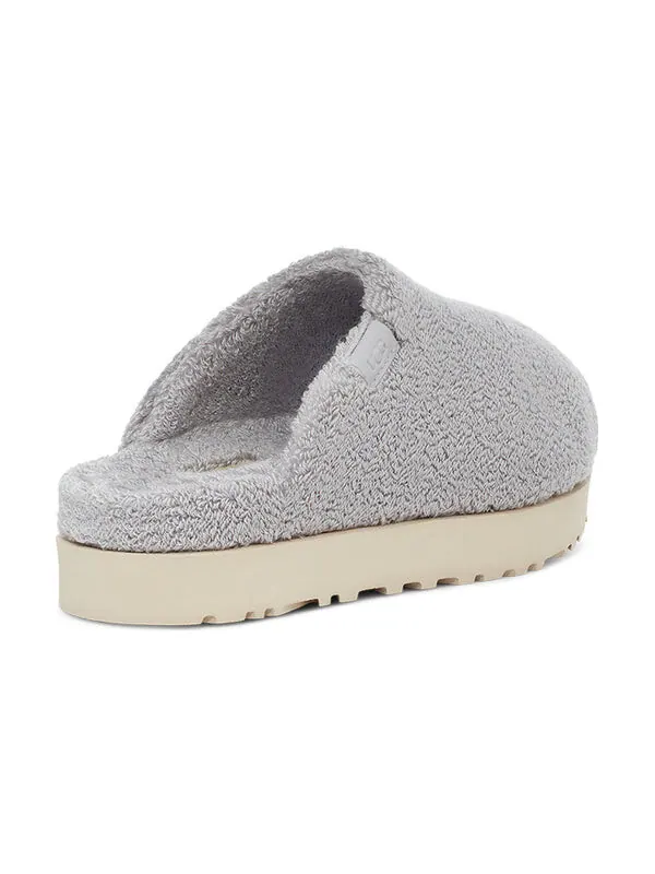 Тапочки fluff yeah slide 'metallic grey' Ugg — изображение 4 из 4, серый