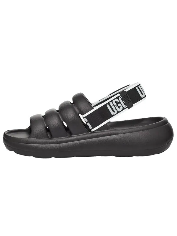 Сандалии sport yeah slide 'black' Ugg — изображение 2 из 4, черный