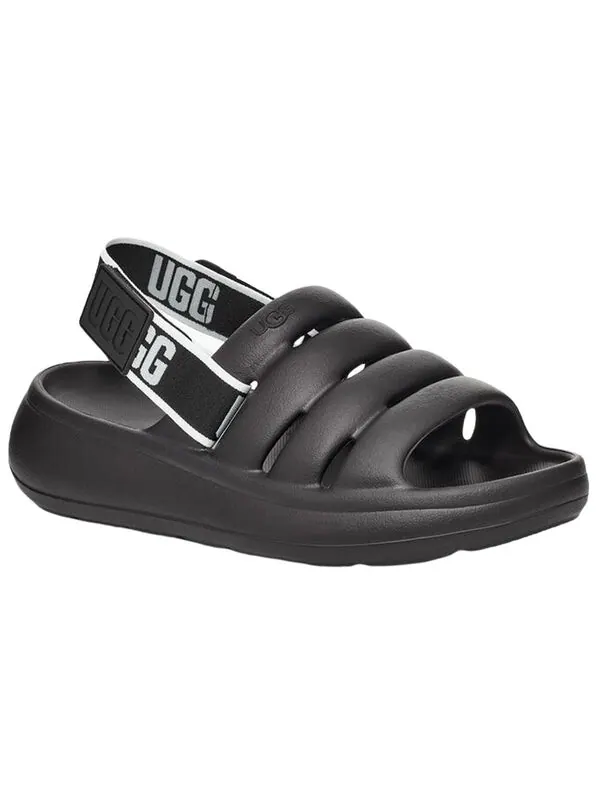 Сандалии sport yeah slide 'black' Ugg — изображение 4 из 4, черный