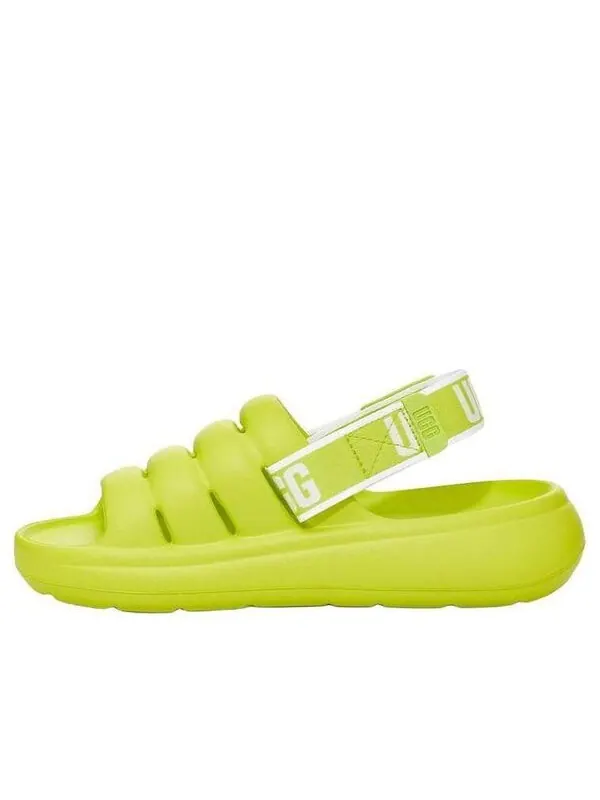 Сандалии sport yeah 'neon green' Ugg — изображение 1 из 4, зеленый