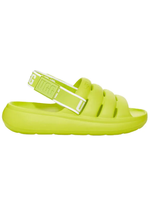 Сандалии sport yeah 'neon green' Ugg — изображение 3 из 4, зеленый