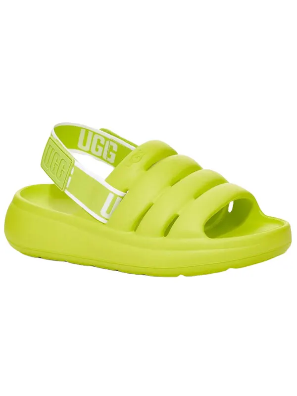 Сандалии sport yeah 'neon green' Ugg — изображение 4 из 4, зеленый