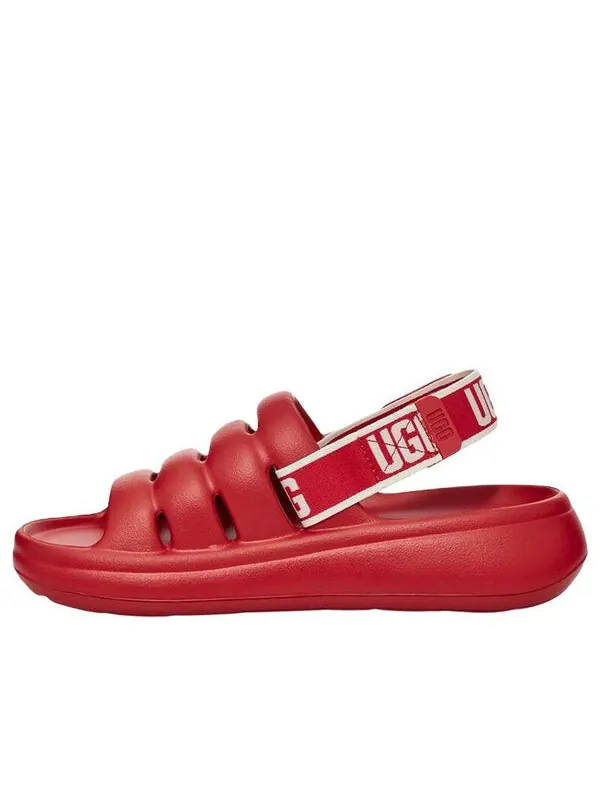 Сандалии sport yeah slide 'samba red' Ugg — изображение 1 из 4, красный