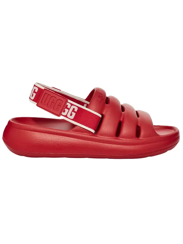 Сандалии sport yeah slide 'samba red' Ugg — изображение 2 из 4, красный