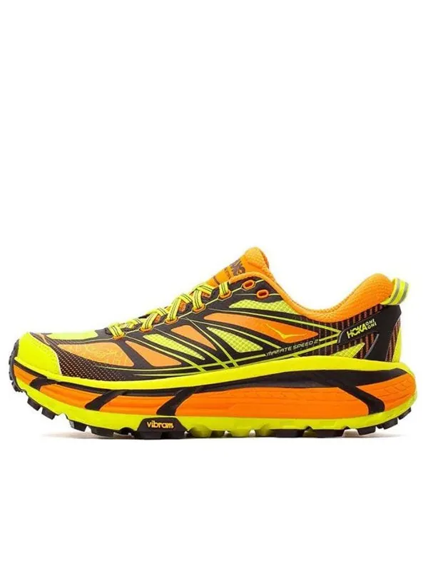 Кроссовки mafate speed 2 Hoka One One — изображение 1 из 4, оранжевый