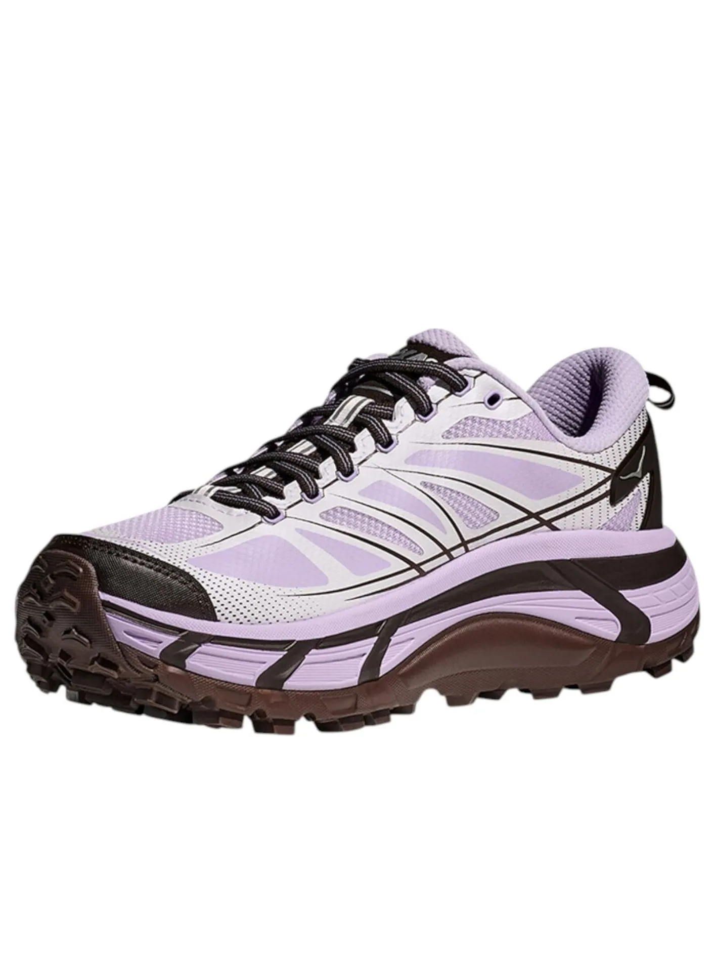 Кроссовки HOKA ONE ONE Mafate Speed 2 'Light Violet' — изображение 2 из 6, фиолетовый
