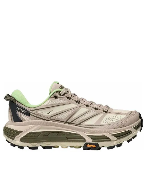 Кроссовки mafate speed 2 Hoka One One — изображение 2 из 4, зеленый