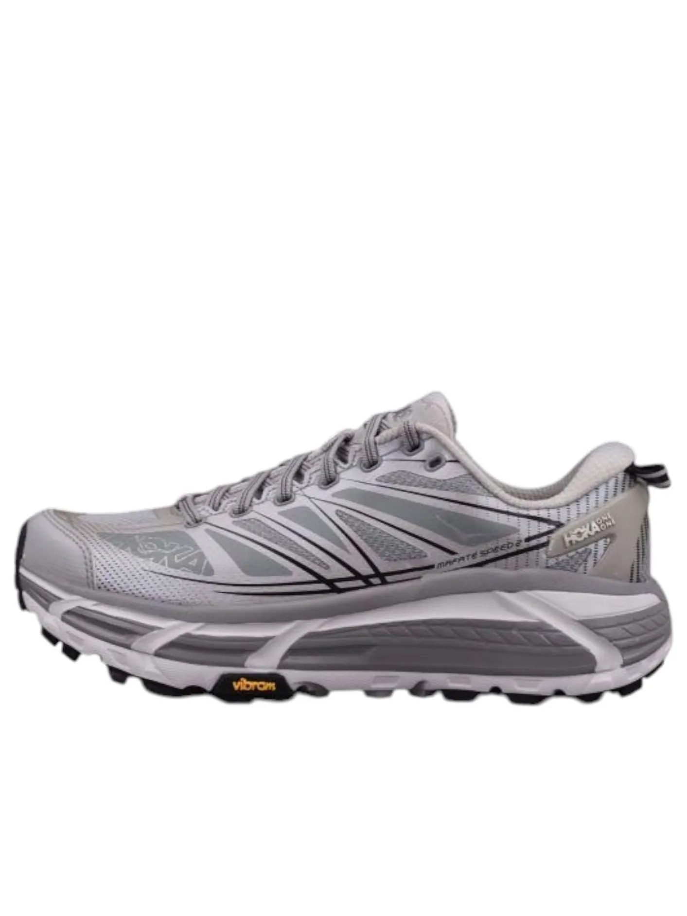 Hoka One One Mafate Speed 2 'Galactic Grey' — изображение 1 из 6, серый